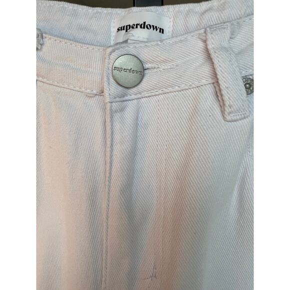 Superdown White Dylan Straight Denim Jean size 27 - Picture 4 of 7